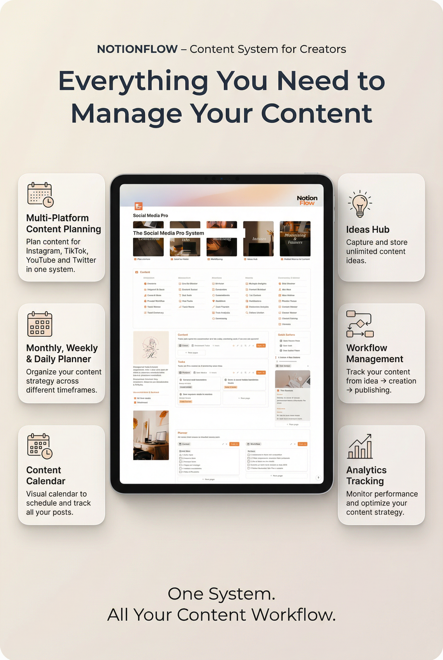 Organize. Plan. Create. Unstoppable.